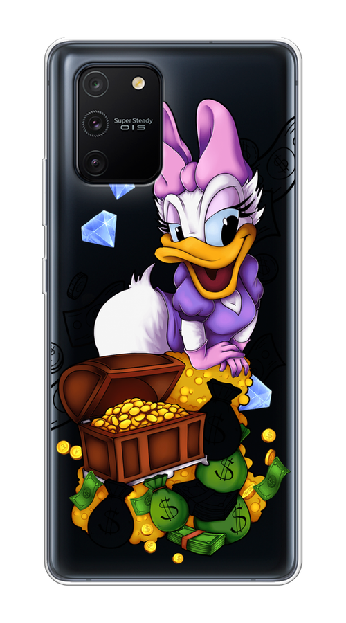 Чехол на Samsung Galaxy S10 Lite "Rich Daisy Duck", Коричневый;белый;фиолетовый, 210050-6
Чехол на Samsung Galaxy S10 Lite "Rich Daisy Duck", Коричневый;белый;фиолетовый, 210050-6
