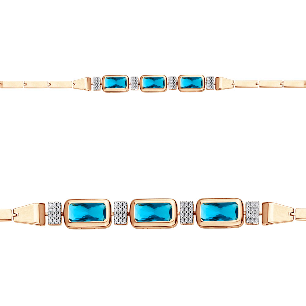 Браслет из серебра с фианитом Aquamarine Aquamarine 7443493А_925_з р. 16, 7443493А_925_з
Браслет из серебра с фианитом Aquamarine Aquamarine 7443493А_925_з р. 16, 7443493А_925_з