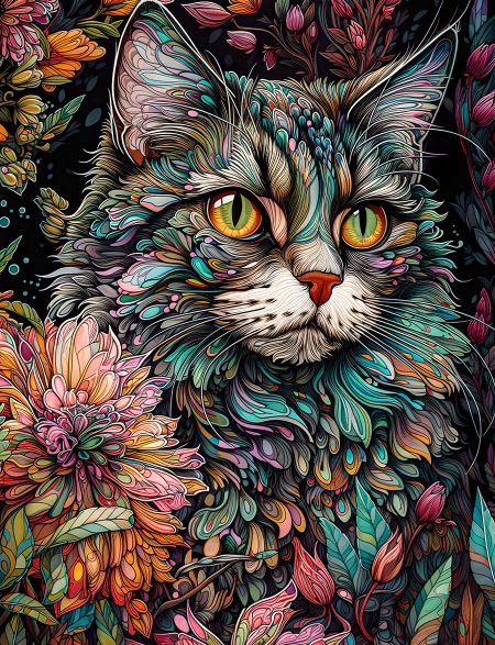 Алмазная мозаика без подрамника Мифический кот, 25x20 см, 40 цветов, 66803, РА-197
Алмазная мозаика без подрамника Мифический кот, 25x20 см, 40 цветов, 66803, РА-197