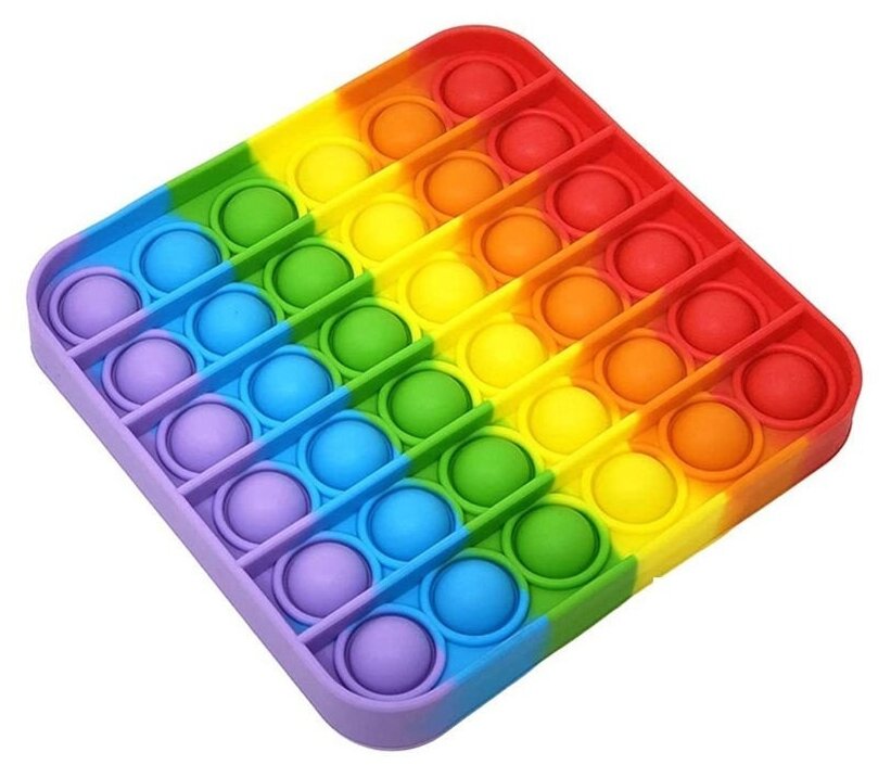 Игрушка антистресс Pop It Вечная пупырка Квадрат mg001 
Игрушка антистресс Pop It Вечная пупырка Квадрат mg001