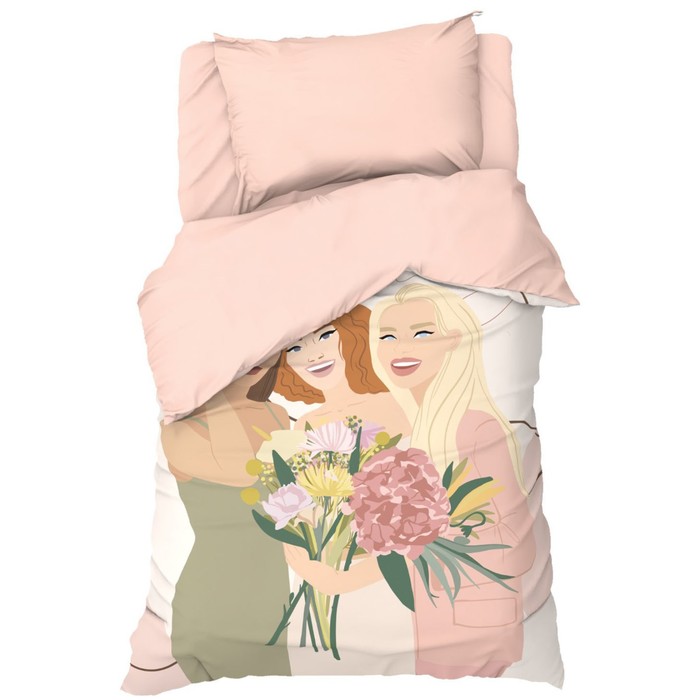 Постельное бельё Этель 1,5 сп "Spring always" 143х215 см, 150х214 см, 50х70 см -1 шт, 100
Постельное бельё Этель 1,5 сп "Spring always" 143х215 см, 150х214 см, 50х70 см -1 шт, 100