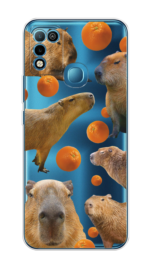 Чехол на Infinix HOT 10 Play/HOT 11 Play "Капибара и апельсины", Бежевый;оранжевый, 3100650-1
Чехол на Infinix HOT 10 Play/HOT 11 Play "Капибара и апельсины", Бежевый;оранжевый, 3100650-1