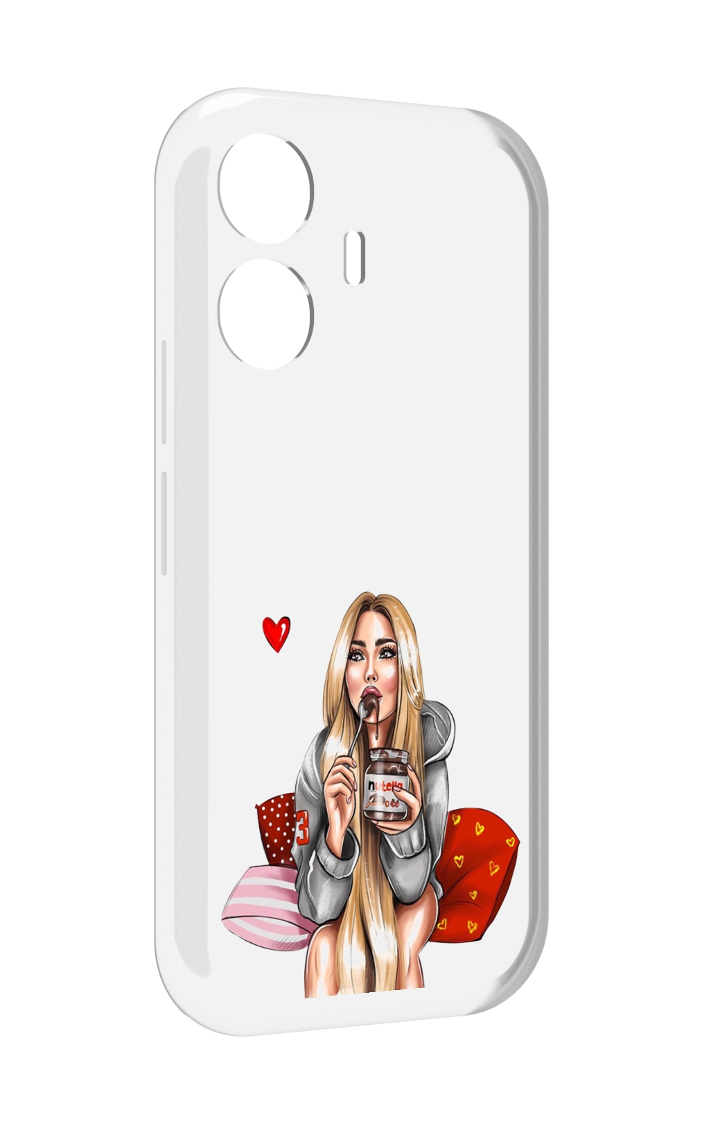 Чехол MyPads любительница-нутеллы женский для Vivo Y77E / Vivo iQOO Z6 Lite, Прозрачный, Tocco
Чехол MyPads любительница-нутеллы женский для Vivo Y77E / Vivo iQOO Z6 Lite, Прозрачный, Tocco