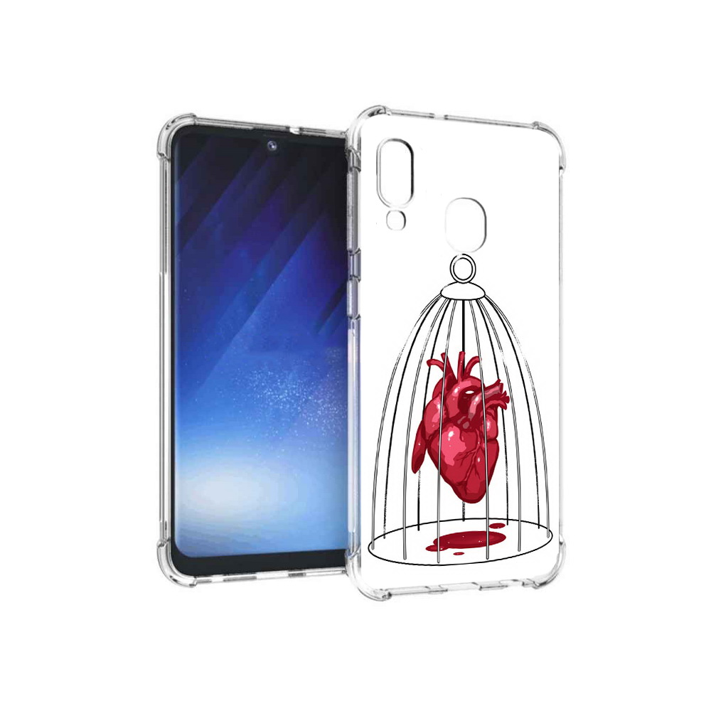Чехол MyPads Tocco для Samsung Galaxy A20e сердце в клетке (PT133424.505.597), Прозрачный, Tocco
Чехол MyPads Tocco для Samsung Galaxy A20e сердце в клетке (PT133424.505.597), Прозрачный, Tocco