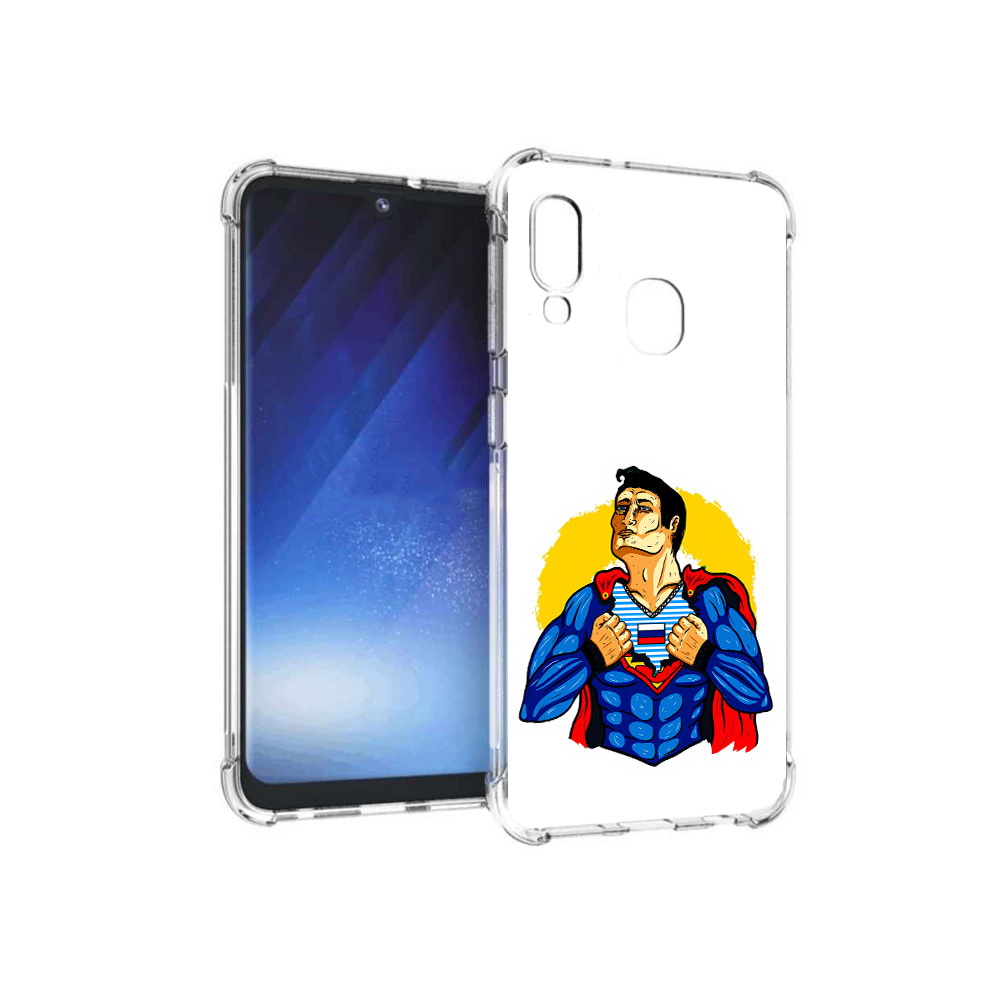 Чехол MyPads Tocco для Samsung Galaxy A20e русский супермен (PT133424.505.591), Прозрачный, Tocco
Чехол MyPads Tocco для Samsung Galaxy A20e русский супермен (PT133424.505.591), Прозрачный, Tocco