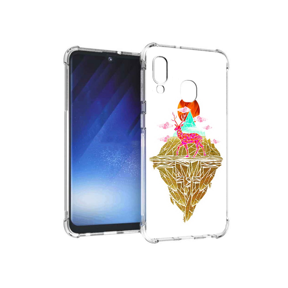 Чехол MyPads Tocco для Samsung Galaxy A20e розовый олень абстракция (PT133424.505.586), Прозрачный, Tocco
Чехол MyPads Tocco для Samsung Galaxy A20e розовый олень абстракция (PT133424.505.586), Прозрачный, Tocco