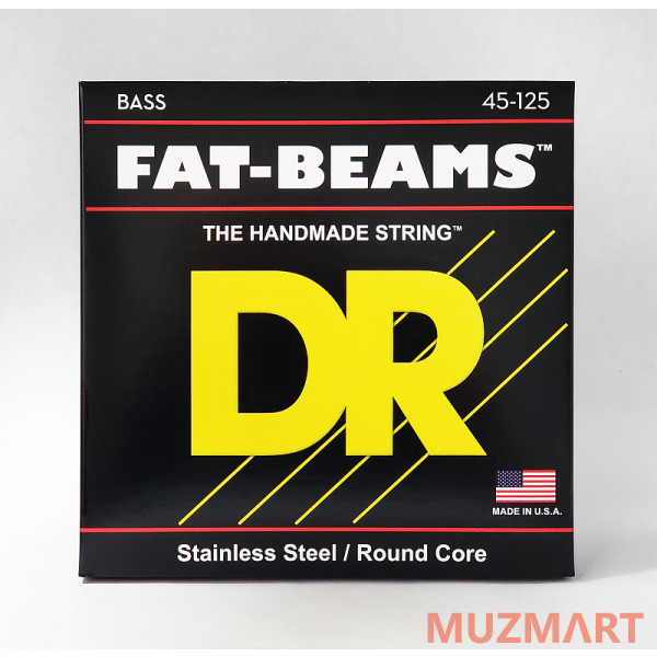 DR FB5-45 FAT BEAM Струны для 5-струнной бас-гитары
DR FB5-45 FAT BEAM Струны для 5-струнной бас-гитары