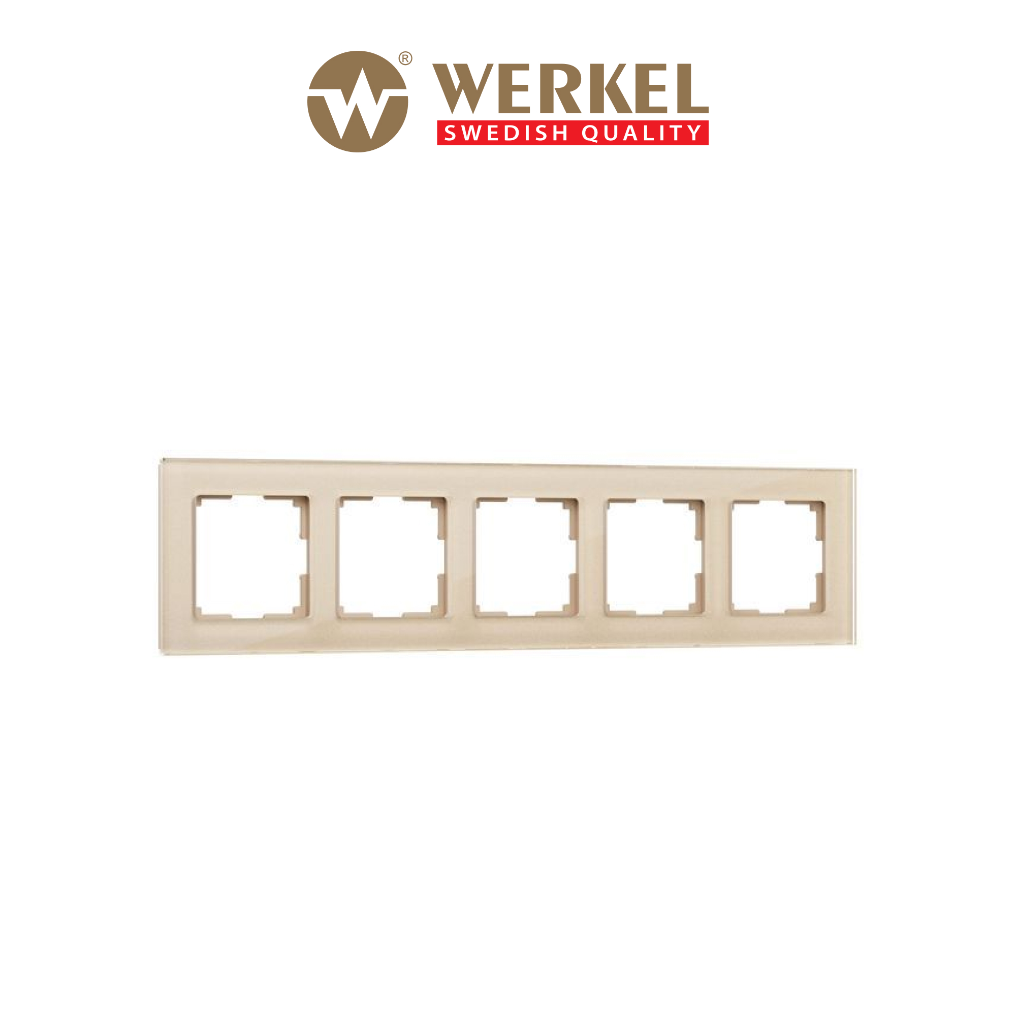 Рамка для розетки / выключателя на 5 постов Werkel W0051111 Favorit шампань стекло, Золотистый
Рамка для розетки / выключателя на 5 постов Werkel W0051111 Favorit шампань стекло, Золотистый