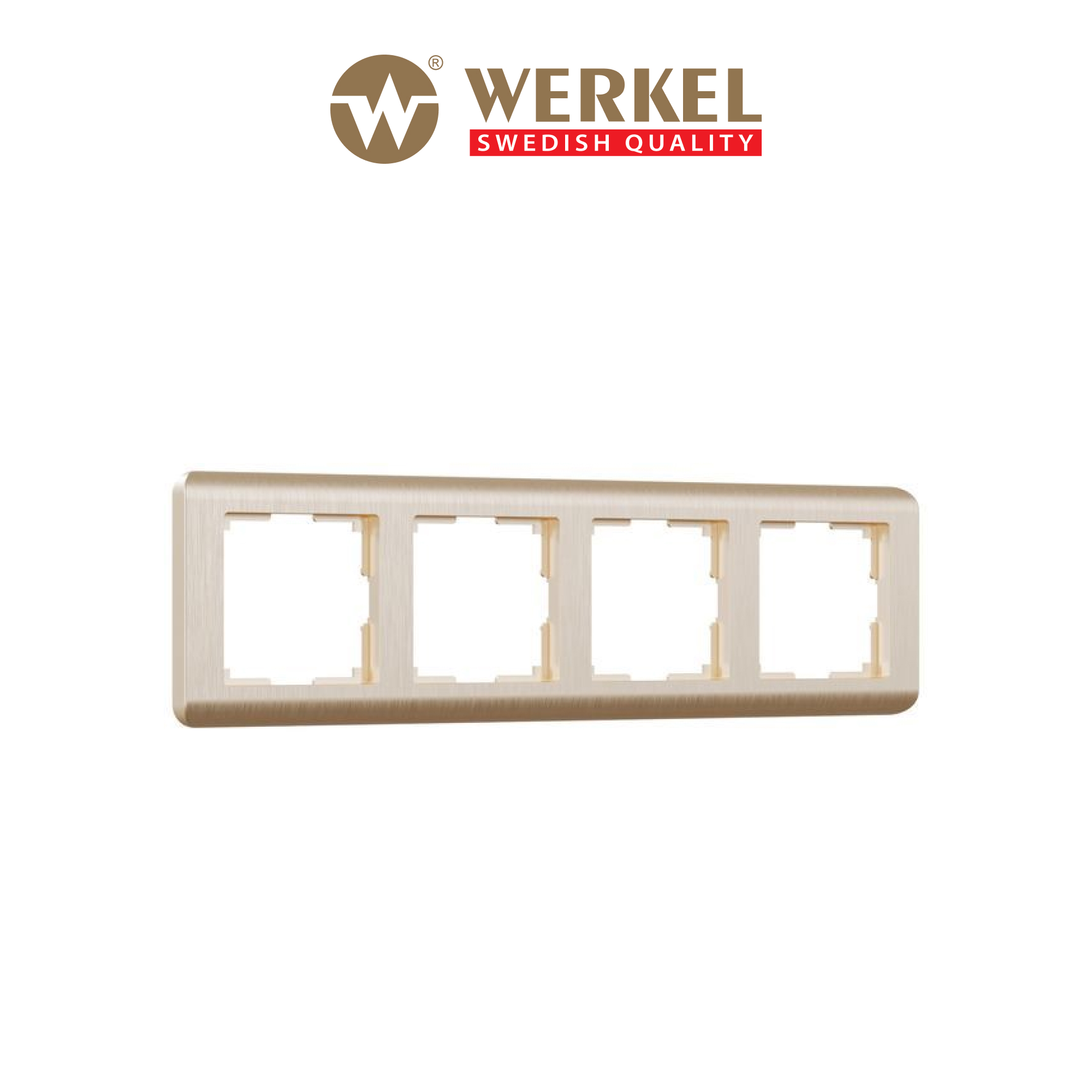 Рамка для розетки / выключателя на 4 поста Werkel W0042111 Stream шампань пластик, Золотистый, Stream
Рамка для розетки / выключателя на 4 поста Werkel W0042111 Stream шампань пластик, Золотистый, Stream