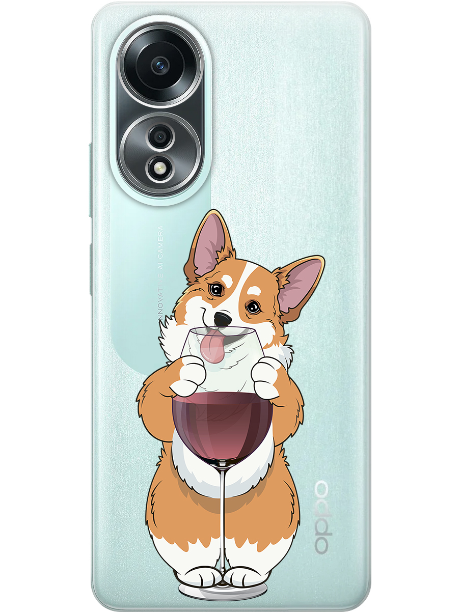 Силиконовый чехол на Oppo A58 4G с принтом "Корги и бокал" прозрачный, Прозрачный;белый;бордовый, 782630061
Силиконовый чехол на Oppo A58 4G с принтом "Корги и бокал" прозрачный, Прозрачный;белый;бордовый, 782630061