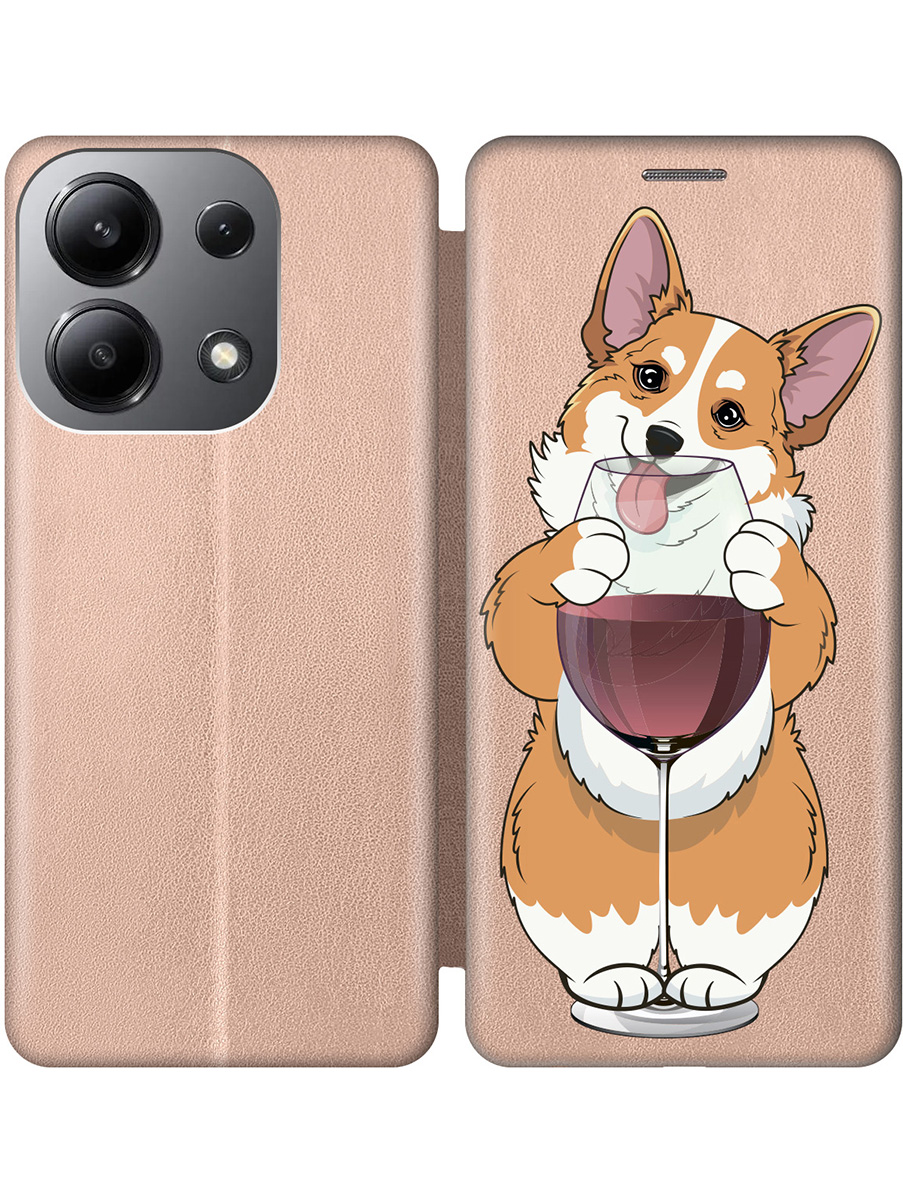 Чехол-книжка на Xiaomi Redmi Note 13 4G с принтом "Корги и бокал" золотой, Золотистый;белый;бордовый, 782622861
Чехол-книжка на Xiaomi Redmi Note 13 4G с принтом "Корги и бокал" золотой, Золотистый;белый;бордовый, 782622861
