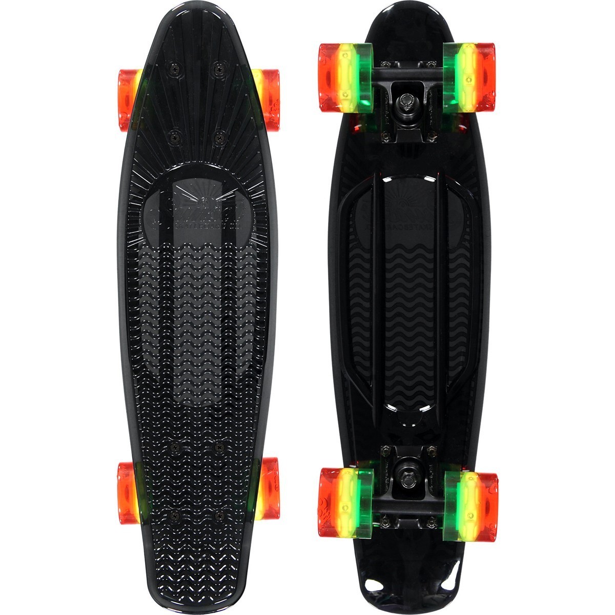 Лонгборд Sunset Black Rasta 56,5х15,2 см, deck tinted grey/wheels rasta, Black Rasta
Лонгборд Sunset Black Rasta 56,5х15,2 см, deck tinted grey/wheels rasta, Black Rasta