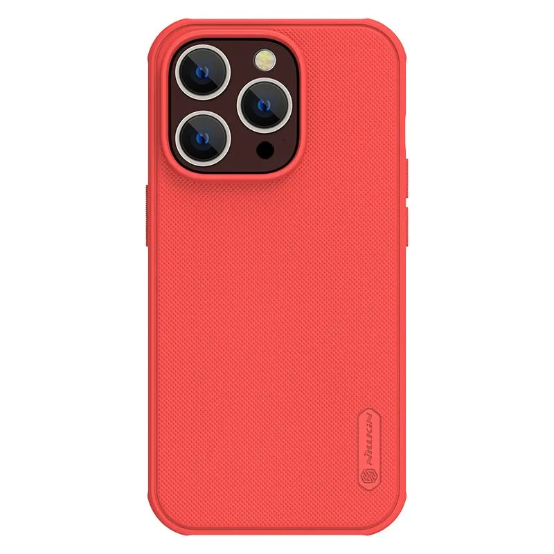 Пластиковый чехол Nillkin Super Frosted Shield Pro для iPhone 14 Pro Max матовый, красный, Super Frosted Shield Pro
Пластиковый чехол Nillkin Super Frosted Shield Pro для iPhone 14 Pro Max матовый, красный, Super Frosted Shield Pro