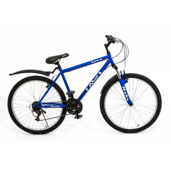 фото Велосипед 26 maks leon v (21-ск.) (рама 15) синий