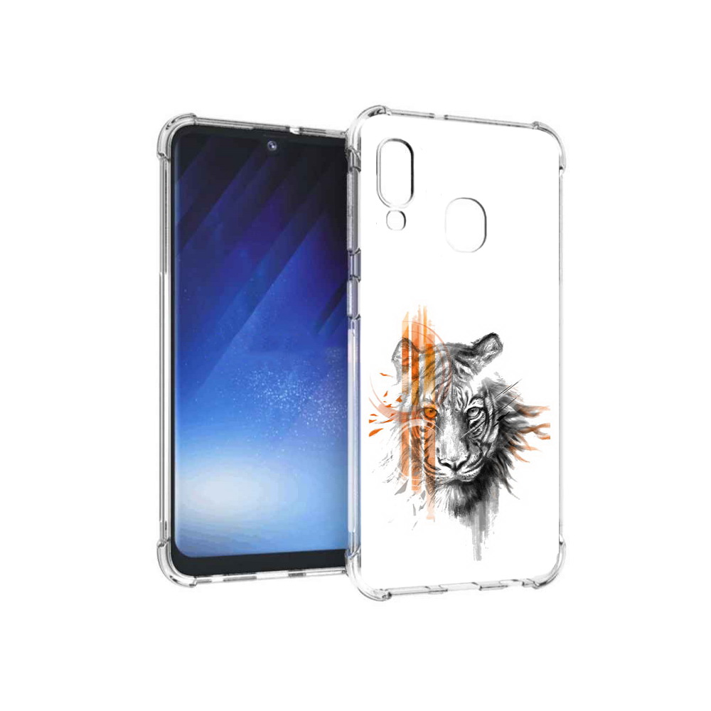 Чехол MyPads Tocco для Samsung Galaxy A20e огненный тигр (PT133424.505.526), Прозрачный, Tocco
Чехол MyPads Tocco для Samsung Galaxy A20e огненный тигр (PT133424.505.526), Прозрачный, Tocco