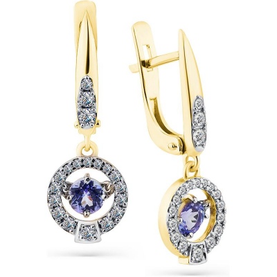 Серьги из жёлтого золота с танзанитами и бриллиантами Master Brilliant 2-308442-00-31, 2-308442-00-31
Серьги из жёлтого золота с танзанитами и бриллиантами Master Brilliant 2-308442-00-31, 2-308442-00-31