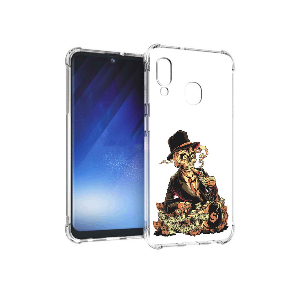Чехол MyPads Tocco для Samsung Galaxy A20e нарисованный череп с сигаретой, Прозрачный, Tocco
Чехол MyPads Tocco для Samsung Galaxy A20e нарисованный череп с сигаретой, Прозрачный, Tocco
