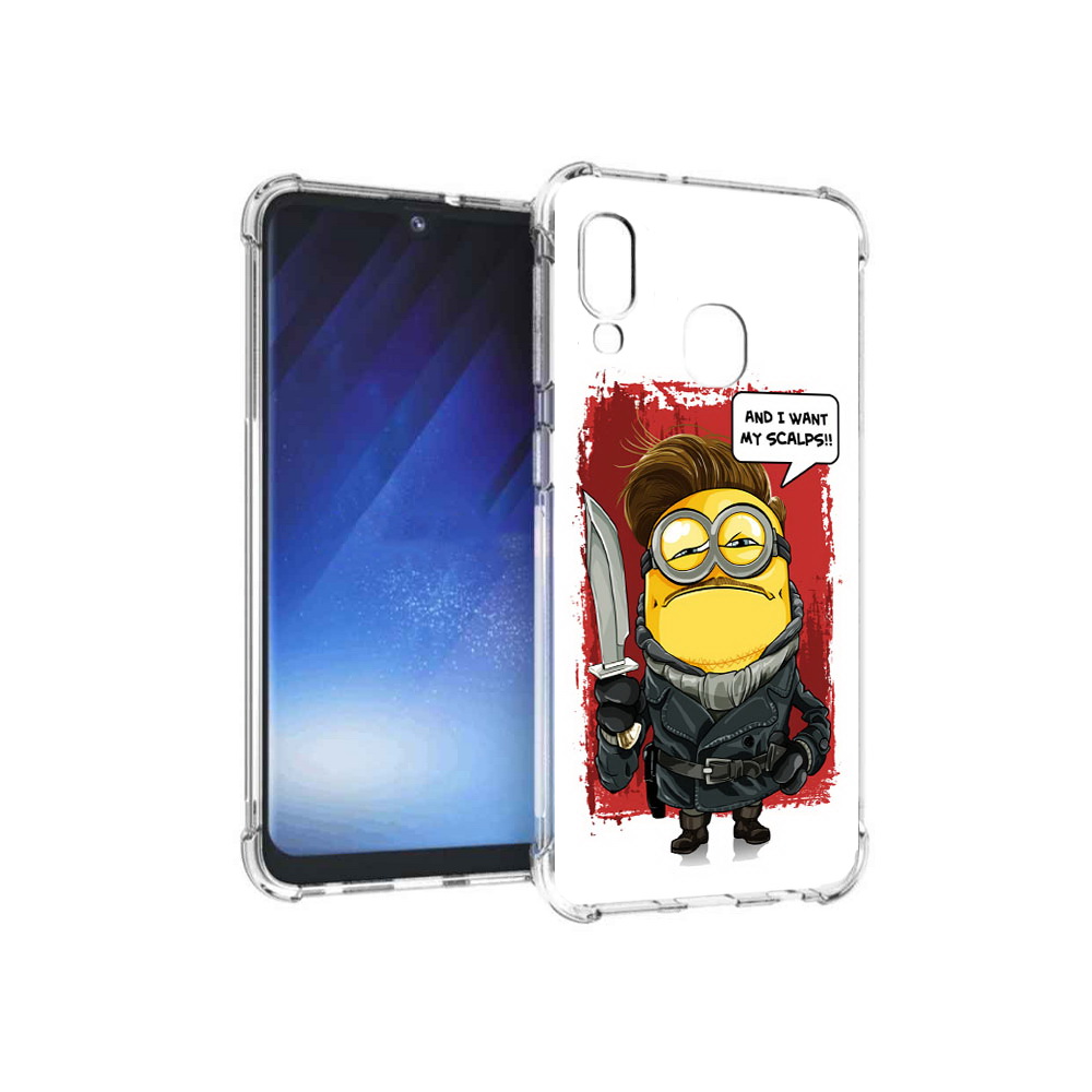 Чехол MyPads Tocco для Samsung Galaxy A20e миньон убийца (PT133424.505.477), Прозрачный, Tocco
Чехол MyPads Tocco для Samsung Galaxy A20e миньон убийца (PT133424.505.477), Прозрачный, Tocco