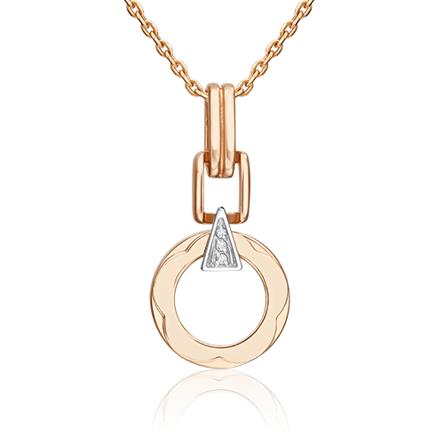 Кулон из белого золота/красного золота с бриллиантом PLATINA jewelry 03-3362-00-101-1111, 03-3362-00-101-1111
Кулон из белого золота/красного золота с бриллиантом PLATINA jewelry 03-3362-00-101-1111, 03-3362-00-101-1111