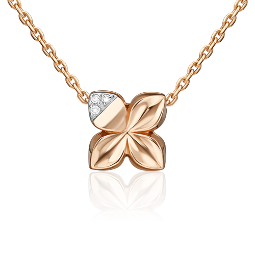 Кулон из красного золота/белого золота с бриллиантом PLATINA jewelry 03-3355-00-101-1111, 03-3355-00-101-1111
Кулон из красного золота/белого золота с бриллиантом PLATINA jewelry 03-3355-00-101-1111, 03-3355-00-101-1111