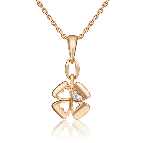 Кулон из белого золота/красного золота с бриллиантом PLATINA jewelry 03-3284-00-101-1111, 03-3284-00-101-1111
Кулон из белого золота/красного золота с бриллиантом PLATINA jewelry 03-3284-00-101-1111, 03-3284-00-101-1111