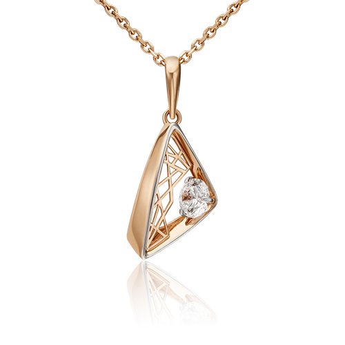 Кулон из красного золота с фианитом PLATINA jewelry 03-3137-00-501-1110-38, 03-3137-00-501-1110-38
Кулон из красного золота с фианитом PLATINA jewelry 03-3137-00-501-1110-38, 03-3137-00-501-1110-38
