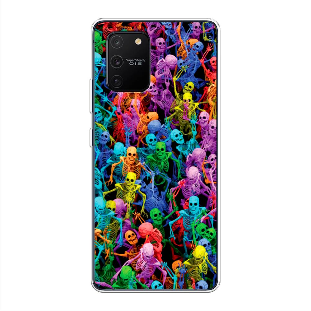 Чехол на Samsung Galaxy S10 Lite "Вечеринка скелетов", Фиолетовый;желтый;оранжевый, 210050-6
Чехол на Samsung Galaxy S10 Lite "Вечеринка скелетов", Фиолетовый;желтый;оранжевый, 210050-6