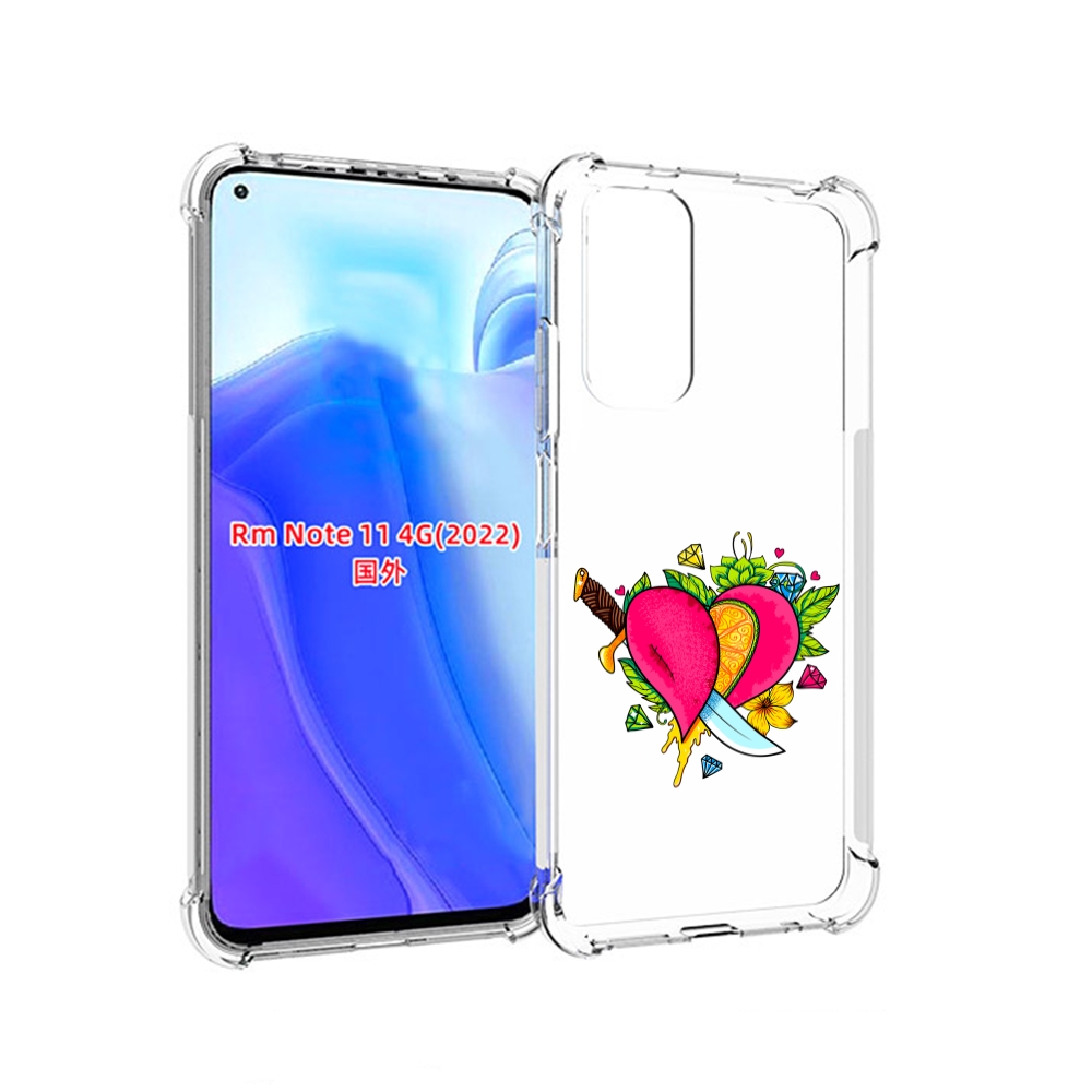 Чехол MyPads Фруктовое сердце для Xiaomi Redmi Note 11 4G ( Глобальная версия ), Tocco
Чехол MyPads Фруктовое сердце для Xiaomi Redmi Note 11 4G ( Глобальная версия ), Tocco