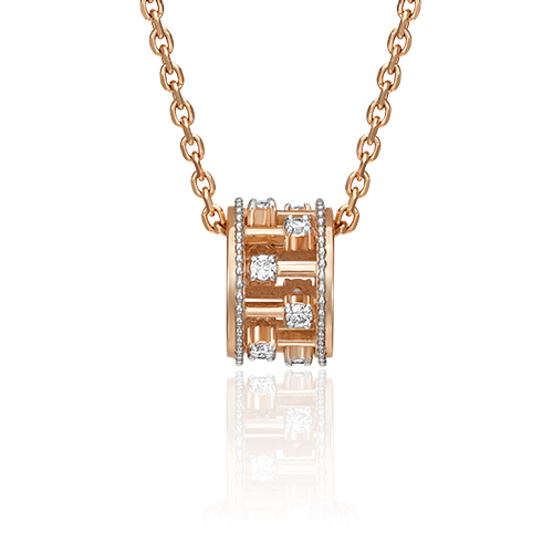 Кулон из белого золота/красного золота с фианитом PLATINA jewelry 03-3066-00-401-1111-65, 03-3066-00-401-1111-65
Кулон из белого золота/красного золота с фианитом PLATINA jewelry 03-3066-00-401-1111-65, 03-3066-00-401-1111-65