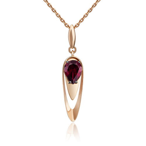 Кулон из красного золота с гранатом PLATINA jewelry 03-3025-00-204-1110-57, 03-3025-00-204-1110-57
Кулон из красного золота с гранатом PLATINA jewelry 03-3025-00-204-1110-57, 03-3025-00-204-1110-57