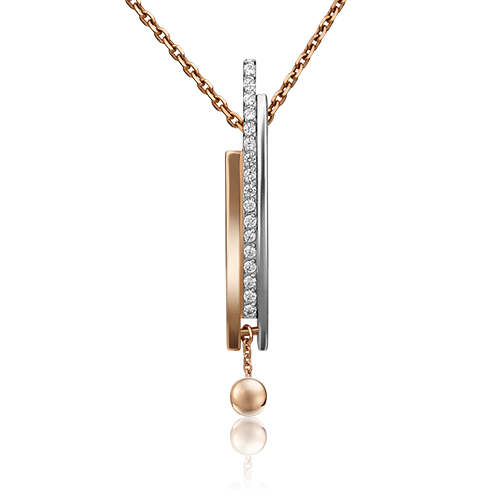 Кулон из белого золота/красного золота с фианитом PLATINA jewelry 03-2983-00-401-1111-24, 03-2983-00-401-1111-24
Кулон из белого золота/красного золота с фианитом PLATINA jewelry 03-2983-00-401-1111-24, 03-2983-00-401-1111-24