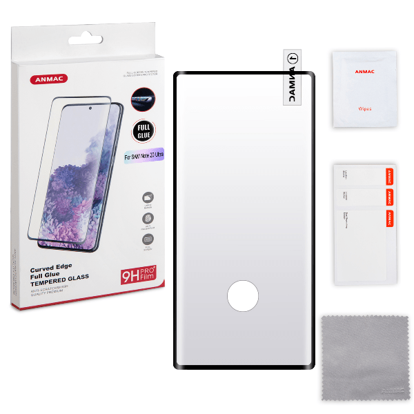 Защитное стекло ANMAC для Samsung Note 20 Ultra Арт.1137380, Защитное стекло ANMAC для Samsung Note 20 Ultra Full Glue
Защитное стекло ANMAC для Samsung Note 20 Ultra Арт.1137380, Защитное стекло ANMAC для Samsung Note 20 Ultra Full Glue