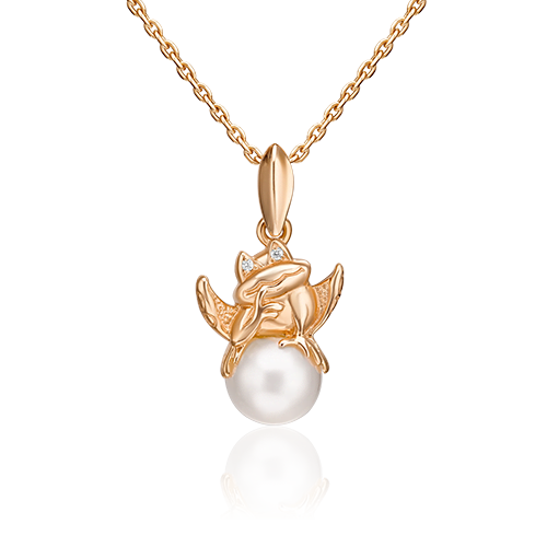 Кулон из красного золота с фианитом/жемчугом PLATINA jewelry 03-1059-00-302-1110-31, 03-1059-00-302-1110-31
Кулон из красного золота с фианитом/жемчугом PLATINA jewelry 03-1059-00-302-1110-31, 03-1059-00-302-1110-31
