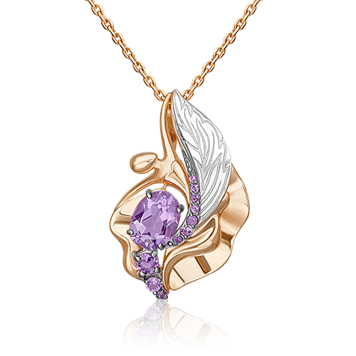 Бегунок из белого золота/красного золота PLATINA jewelry 03-3438-00-203-1111, аметист, 03-3438-00-203-1111
Бегунок из белого золота/красного золота PLATINA jewelry 03-3438-00-203-1111, аметист, 03-3438-00-203-1111