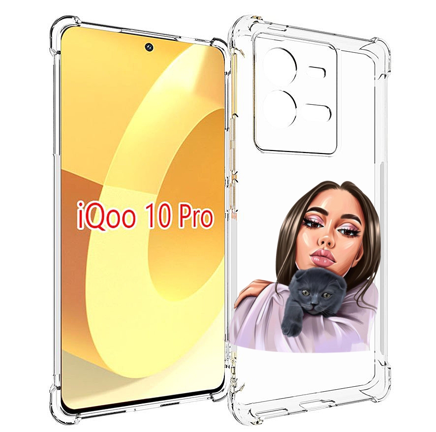 Чехол MyPads нарисованная-девушка-с-котом женский для Vivo iQOO 10 Pro, Прозрачный, Tocco
Чехол MyPads нарисованная-девушка-с-котом женский для Vivo iQOO 10 Pro, Прозрачный, Tocco