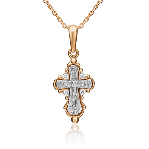 Кулон из комбинированного золота с бриллиантом PLATINA jewelry 03-0323-00-101-1111-30, 03-0323-00-101-1111-30
Кулон из комбинированного золота с бриллиантом PLATINA jewelry 03-0323-00-101-1111-30, 03-0323-00-101-1111-30