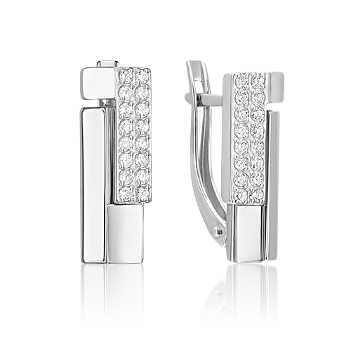 Серьги из белого золота с фианитом PLATINA jewelry 02-5126-00-401-1120, 02-5126-00-401-1120
Серьги из белого золота с фианитом PLATINA jewelry 02-5126-00-401-1120, 02-5126-00-401-1120