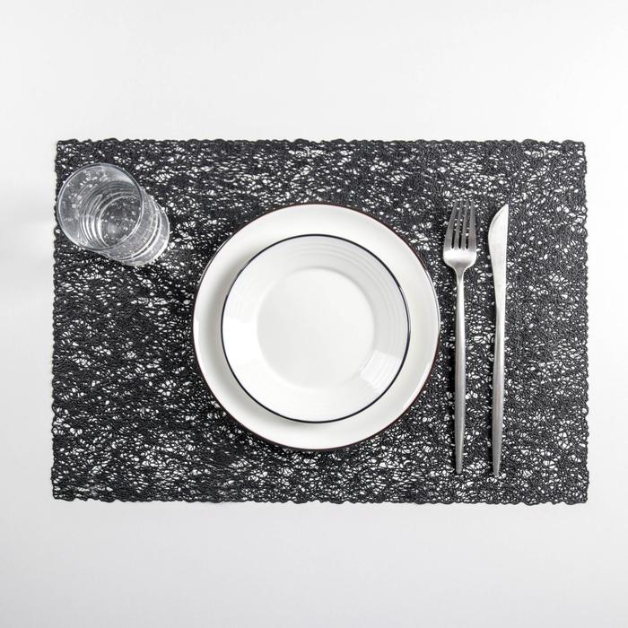 Доляна кухонные, "Соломка", 30х45 см, 4 шт, цвет черный 
Доляна кухонные, "Соломка", 30х45 см, 4 шт, цвет черный