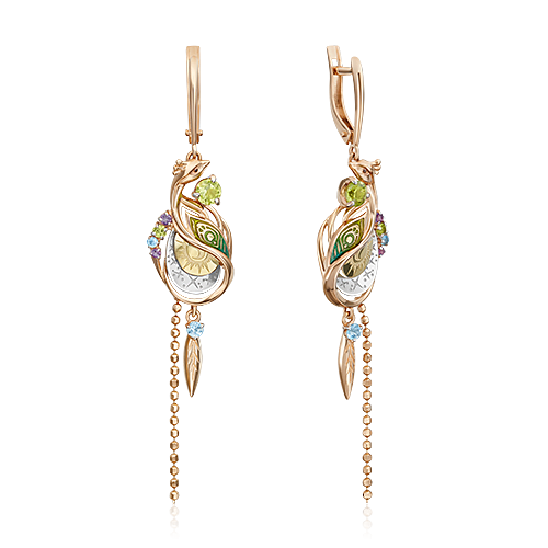 Серьги из комбинированного золота с хризолитом PLATINA jewelry 02-4858-00-221-1140, 02-4858-00-221-1140
Серьги из комбинированного золота с хризолитом PLATINA jewelry 02-4858-00-221-1140, 02-4858-00-221-1140