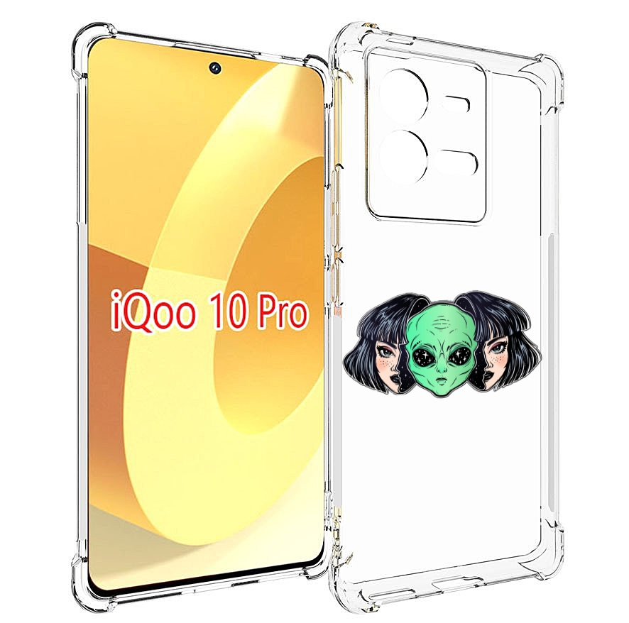 Чехол MyPads инопланетянин в девочке женский для Vivo iQOO 10 Pro, Прозрачный, Tocco
Чехол MyPads инопланетянин в девочке женский для Vivo iQOO 10 Pro, Прозрачный, Tocco