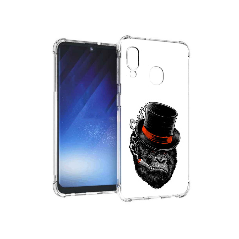 Чехол MyPads Tocco для Samsung Galaxy A20e дизайнерская горилла (PT133424.505.431), Прозрачный, Tocco
Чехол MyPads Tocco для Samsung Galaxy A20e дизайнерская горилла (PT133424.505.431), Прозрачный, Tocco