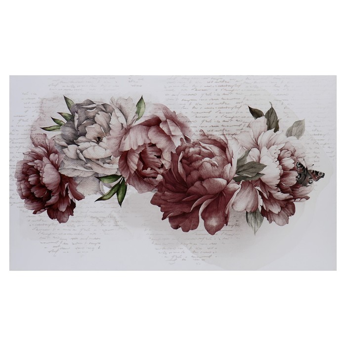 Картина-холст на подрамнике Роскошные пионы 60х100 см
Картина-холст на подрамнике Роскошные пионы 60х100 см