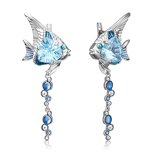 Серьги из серебра с топазом/эмалью PLATINA jewelry 02-4770-00-201-0200-69, 02-4770-00-201-0200-69
Серьги из серебра с топазом/эмалью PLATINA jewelry 02-4770-00-201-0200-69, 02-4770-00-201-0200-69
