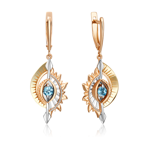 Серьги из комбинированного золота с топазом PLATINA jewelry 02-4760-00-201-1140-76, 02-4760-00-201-1140-76
Серьги из комбинированного золота с топазом PLATINA jewelry 02-4760-00-201-1140-76, 02-4760-00-201-1140-76