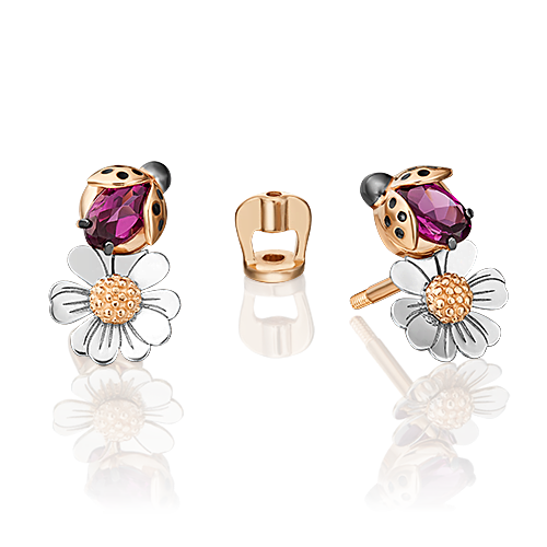 Серьги из комбинированного золота с гранатом/эмалью PLATINA jewelry 02-4701-00-204-1111-75, 02-4701-00-204-1111-75
Серьги из комбинированного золота с гранатом/эмалью PLATINA jewelry 02-4701-00-204-1111-75, 02-4701-00-204-1111-75