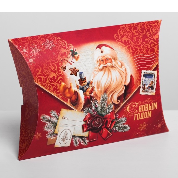 Коробка сборная фигурная Новогодняя почта, 26 х 19 х 4 см 5 шт., Разноцветный
Коробка сборная фигурная Новогодняя почта, 26 х 19 х 4 см 5 шт., Разноцветный
