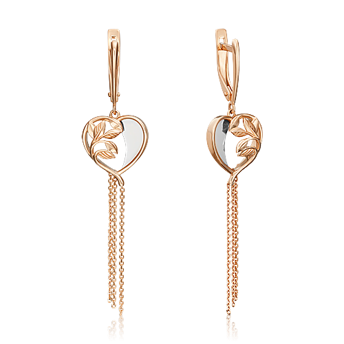 Серьги из красного золота/белого золота PLATINA jewelry 02-4698-00-000-1111-59, 02-4698-00-000-1111-59
Серьги из красного золота/белого золота PLATINA jewelry 02-4698-00-000-1111-59, 02-4698-00-000-1111-59