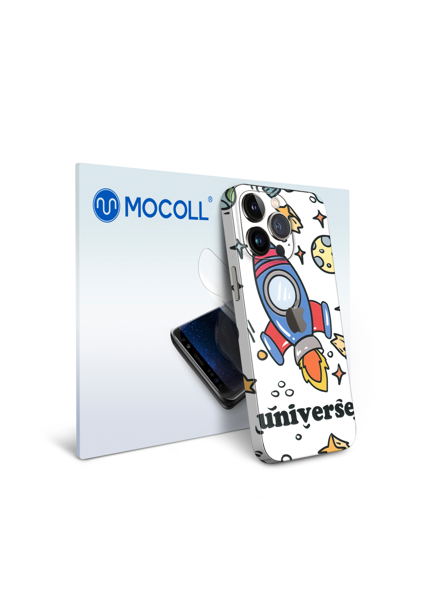 Гидрогелевая защитная пленка MOCOLL для задней панели Apple iPhone 13 Pro Рисунок ракета
Гидрогелевая защитная пленка MOCOLL для задней панели Apple iPhone 13 Pro Рисунок ракета