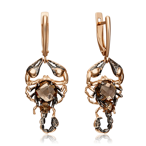 Серьги из красного золота с раухтопазом PLATINA jewelry 02-4532-00-202-1110-46, 02-4532-00-202-1110-46
Серьги из красного золота с раухтопазом PLATINA jewelry 02-4532-00-202-1110-46, 02-4532-00-202-1110-46