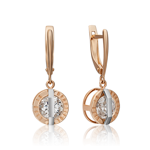 Серьги из белого золота/красного золота с фианитом PLATINA jewelry 02-4528-00-401-1111, 02-4528-00-401-1111
Серьги из белого золота/красного золота с фианитом PLATINA jewelry 02-4528-00-401-1111, 02-4528-00-401-1111